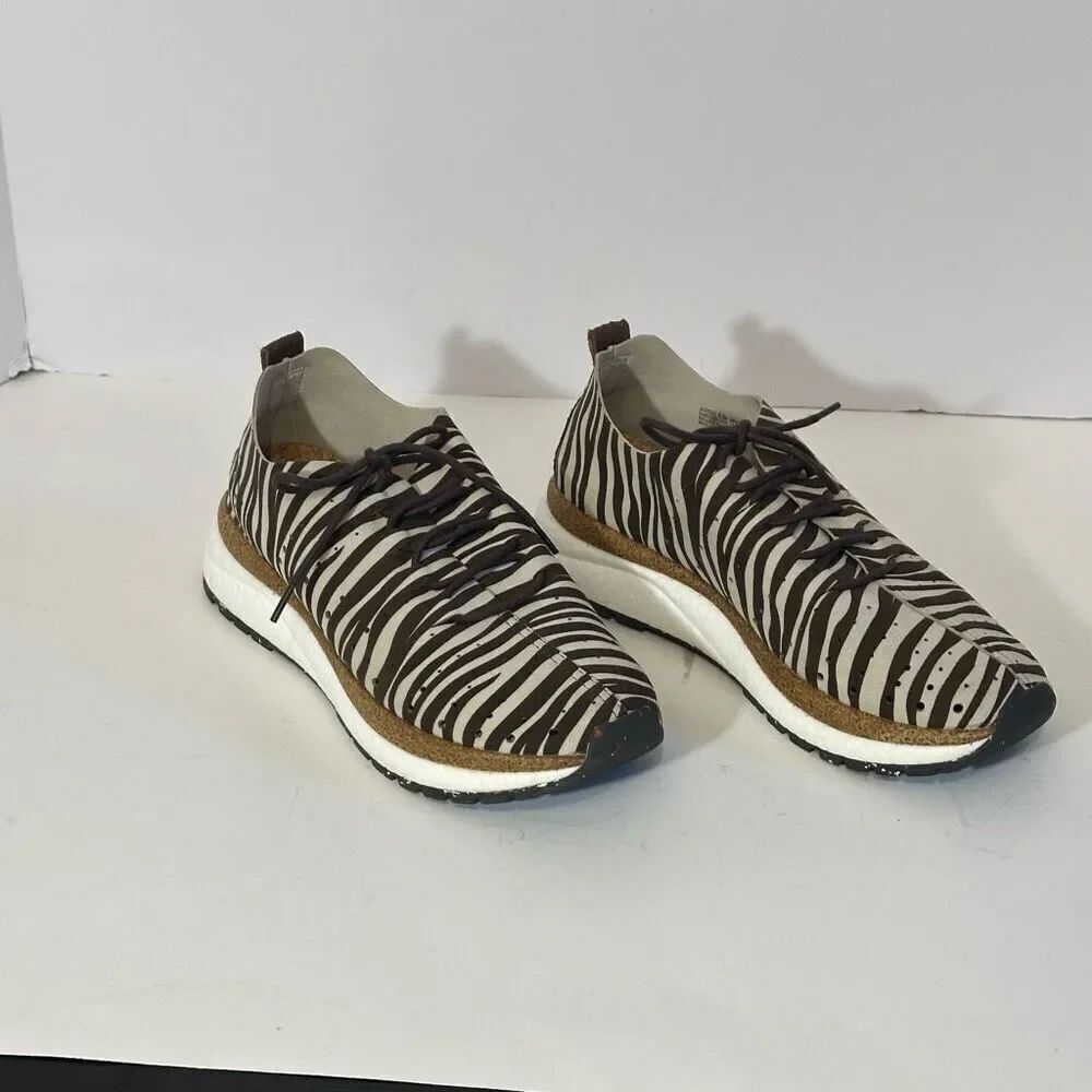 OTBT Alstead Zebra Sneaker Vegan Suede | Women Size 8.5